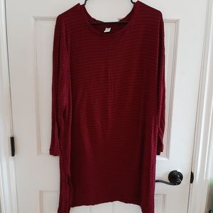 Jersey knit long and short sleeved tops